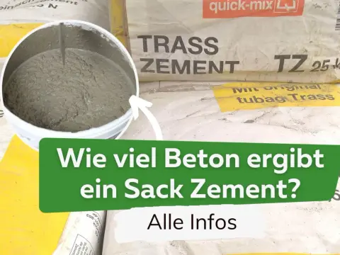 Zementmenge pro m³ Beton - Die richtige Wahl für Ihre Bodenplatte